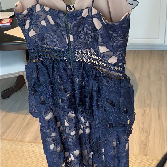 Self Portrait long 3D dress - Picture 5 of 5